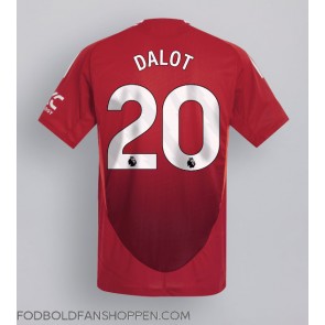 Manchester United Diogo Dalot #20 Hjemmebanetrøje 2024-25 Kortærmet